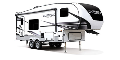 2023 KZ RV Durango Half Ton D230RKD Fifth Wheel Exterior Front 3-4 Door Side