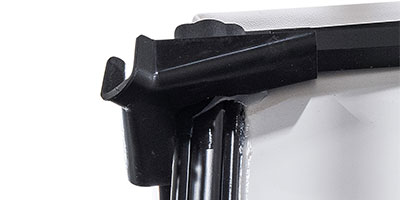 2023 KZ RV Connect SE C221FKKSE Travel Trailer Exterior Rear Rain Spout