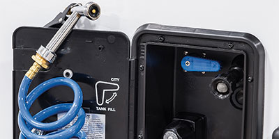 2023 KZ RV Connect SE C221FKKSE Travel Trailer Exterior Shower