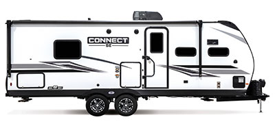 2023 KZ RV Connect SE C221FKKSE Travel Trailer Exterior Side Profile Door Side