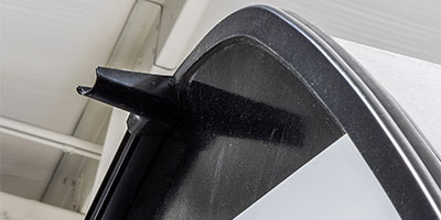 2024 KZ RV Connect SE C241RESE Travel Trailer Exterior Front Rain Spout