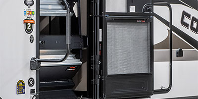 2024 KZ RV Connect C282FKK Travel Trailer Exterior Steps Up