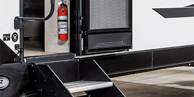 2024 KZ RV Connect C302FBK Travel Trailer Exterior Steps