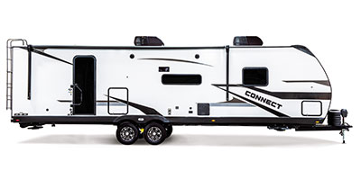 2024 KZ RV Connect C302RBK Travel Trailer Exterior Side Profile Door Side