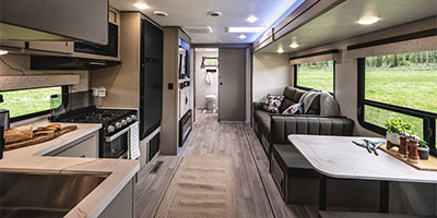 2024 KZ RV Connect C302RBK Travel Trailer Interior