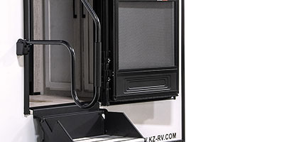 2023 KZ RV Durango D349DBF Fifth Wheel Exterior Rear Exterior Steps