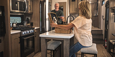 2024 KZ RV Durango D301RLT Fifth Wheel Interior