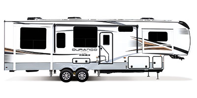 2023 KZ RV Durango Gold G360REQ Fifth Wheel Exterior Side Profile Door Side