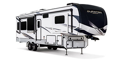 2024 KZ RV Durango Gold G310RLQ Fifth Wheel Exterior Front 3-4 Door Side