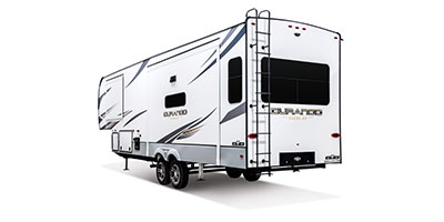 2024 KZ RV Durango Gold G310RLQ Fifth Wheel Exterior Rear 3-4 Off Door Side