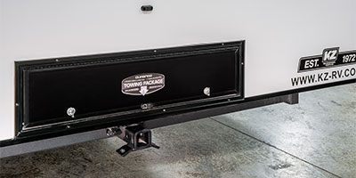 2024 KZ RV Durango Gold G310RLQ Fifth Wheel Exterior Rear Storage