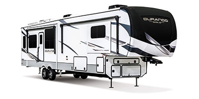 2024 KZ RV Durango Gold G383RLQ Fifth Wheel Exterior Front 3-4 Door Side