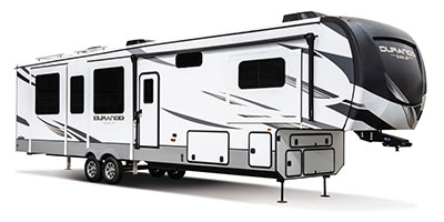 2024 KZ RV Durango Gold G391RKF Fifth Wheel Exterior Front 3-4 Door Side