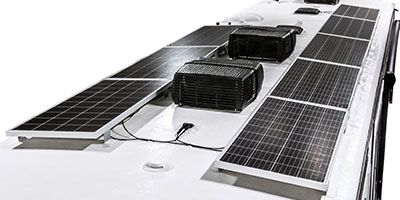 2024 KZ RV Durango Gold G391RKF Fifth Wheel Exterior Optional Boondocker Solar System