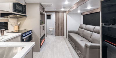 2025 KZ RV Connect SE C221RBSE Travel Trailer Front to Back Rear Bath