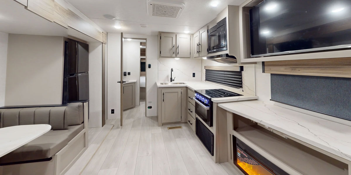 2025 KZ RV Connect SE C251RLSE Travel Trailer Interior 360