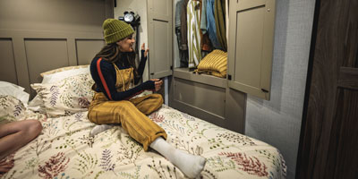 2025 KZ RV Connect C302FBK Travel Trailer Interior 05697