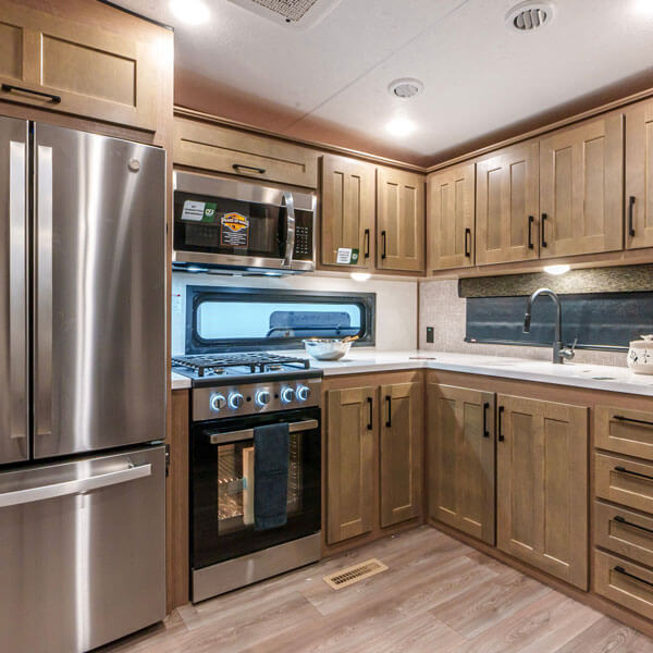 2025 KZ RV Durango D281RKD Fifth Wheel Kitchen Amenities