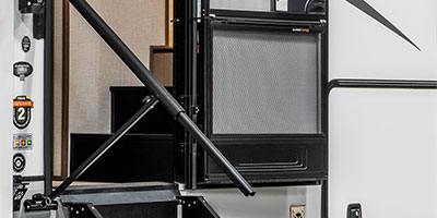 2024 KZ RV Durango Gold G310RLQ Fifth Wheel Exterior Steps Down