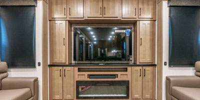 2025 KZ RV Durango Gold G393MKF Fifth Wheel Entertainment Center