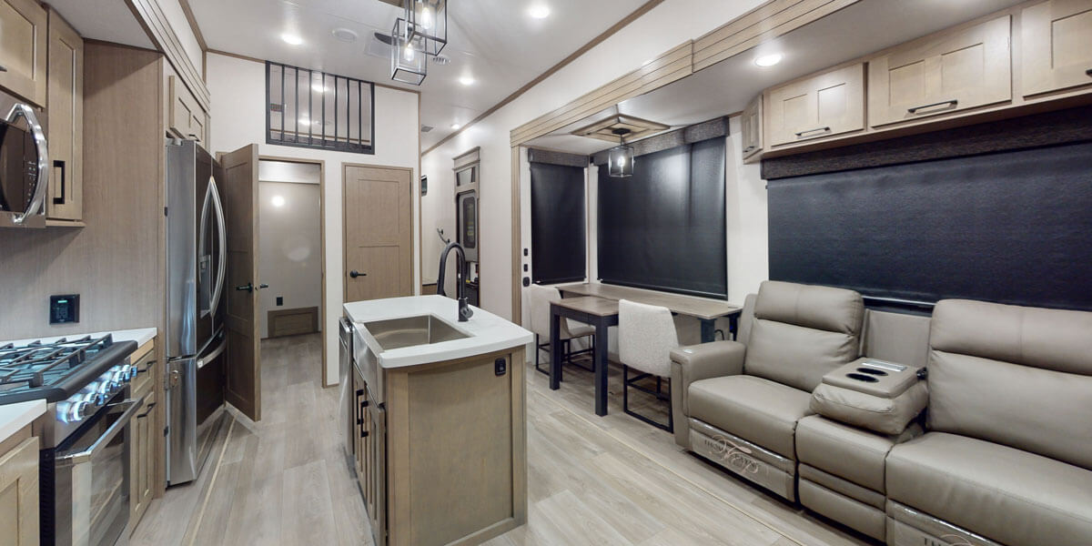 2025 KZ RV Durango Gold G382MBF Fifth Wheel Interior 360