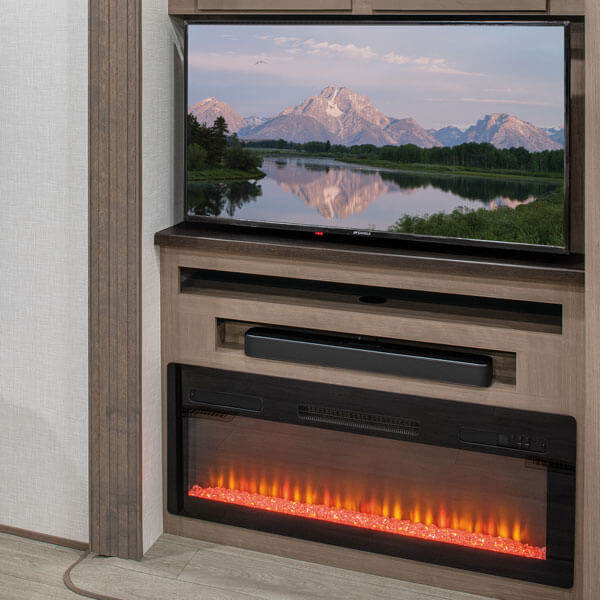 2024 KZ RV Durango Half Ton D283RLT Fifth Wheel Entertainment Center