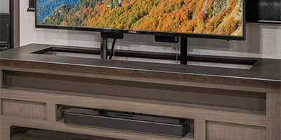 2024 KZ RV Durango HT D240RKD Fifth Wheel Entertainment Center