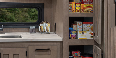 2024 KZ RV Durango HT D240RKD Fifth Wheel Kitchen Pantry