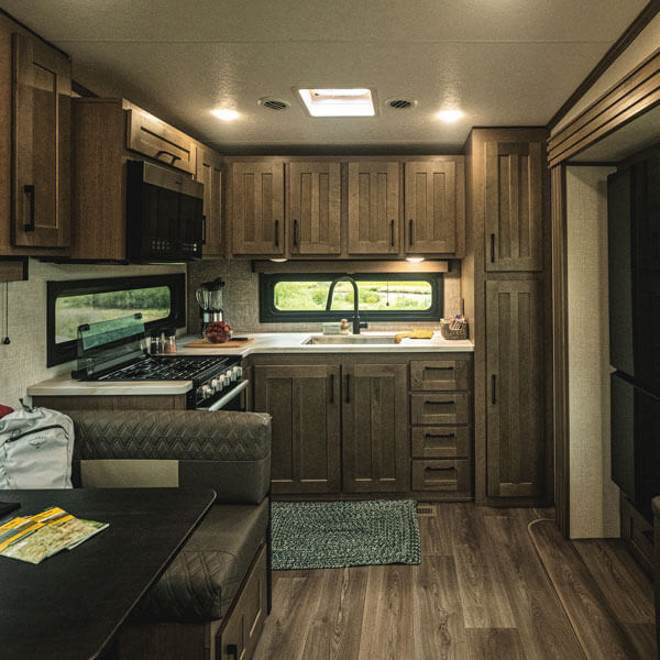 2025 KZ RV Durango HT D232MLD Fifth Wheel Kitchen
