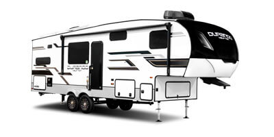 2025 KZ RV Durango HT D240RKD Fifth Wheel Exterior Front 3-4 Door Side