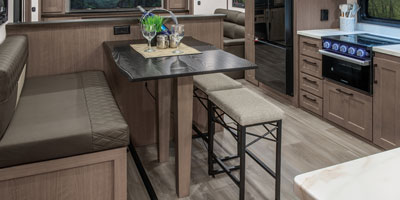 2025 KZ RV Durango HT D290RLT Fifth Wheel Kitchen Dinette