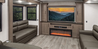 2025 KZ RV Durango HT D290RLT Fifth Wheel Living Room
