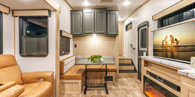 2025 KZ RV Ridgeway 27RK Fifth Wheel Back to Front