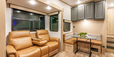 2025 KZ RV Ridgeway 27RK Fifth Wheel Sofa Slide