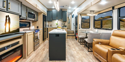 2025 KZ RV Ridgeway 31RL Fifth Wheel Kitchen