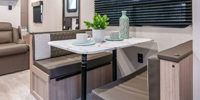 2025 KZ RV Sportsmen Select 260BHSL Travel Trailer Booth Dinette