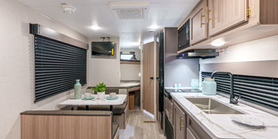 2025 KZ RV Sportsmen Select 260BHSL Travel Trailer Front to Back 2