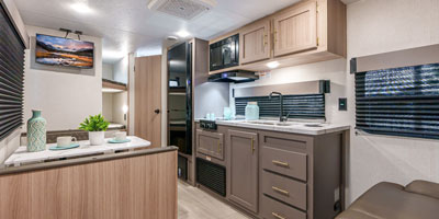 2025 KZ RV Sportsmen Select 260BHSL Travel Trailer Front to Back