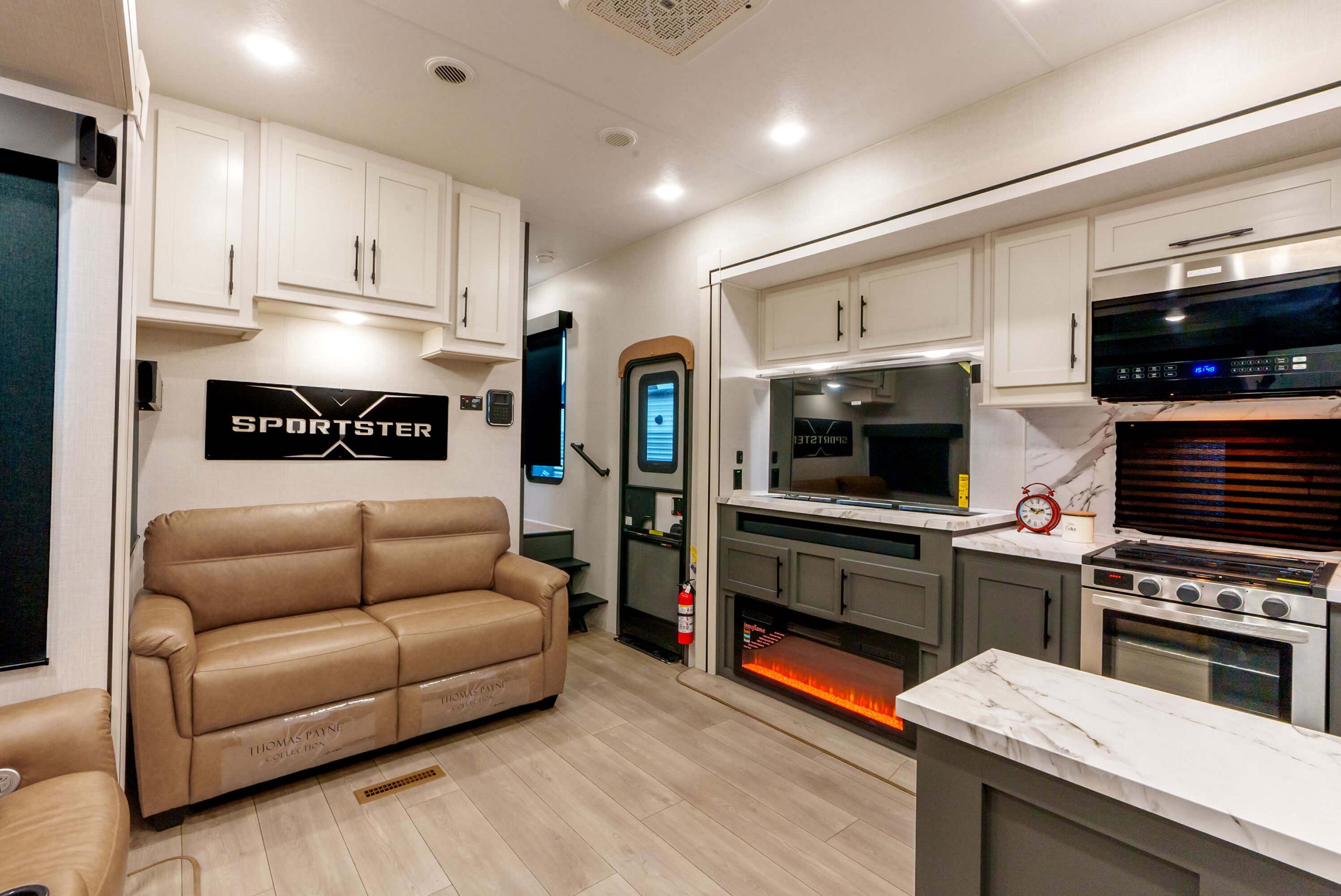 2025 Sportster X 3914X Fifth Wheel Toy Hauler | KZ RV