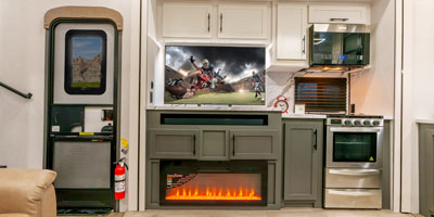 2025 KZ RV Sportster X 3914X Fifth Wheel Toy Hauler Televator