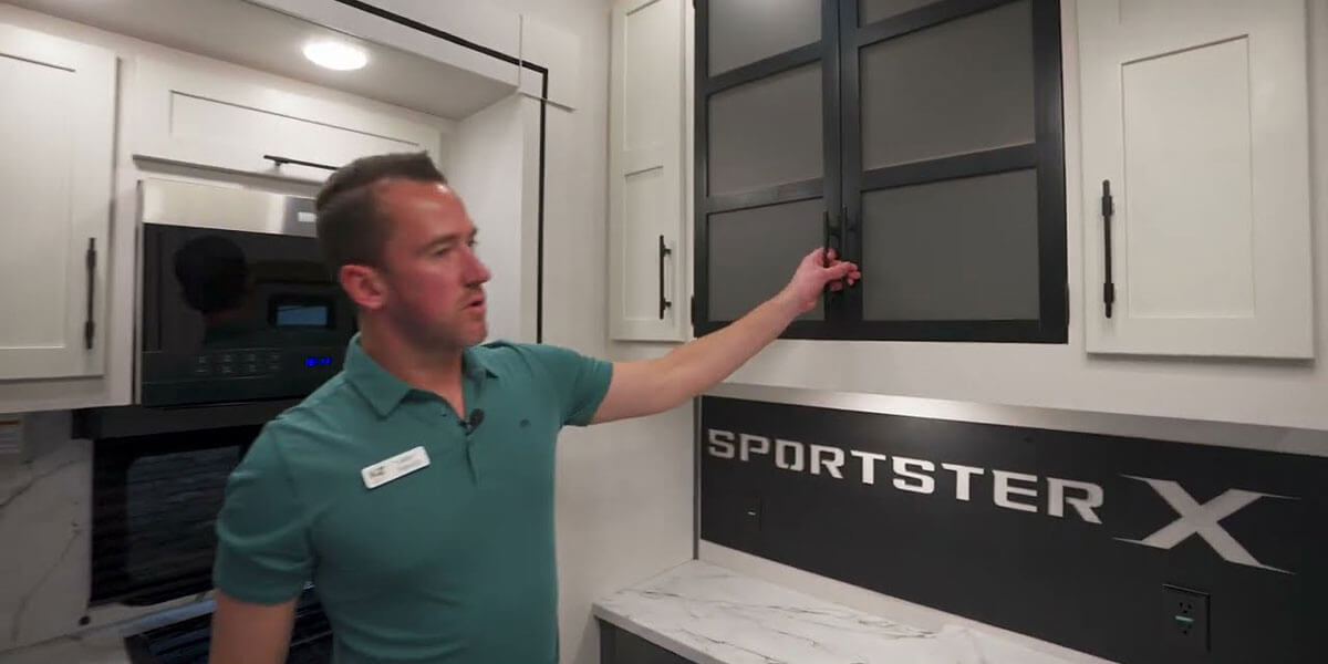 2025 KZ RV Sportster X 3411X Fifth Wheel Toy Hauler Guided Tour Video