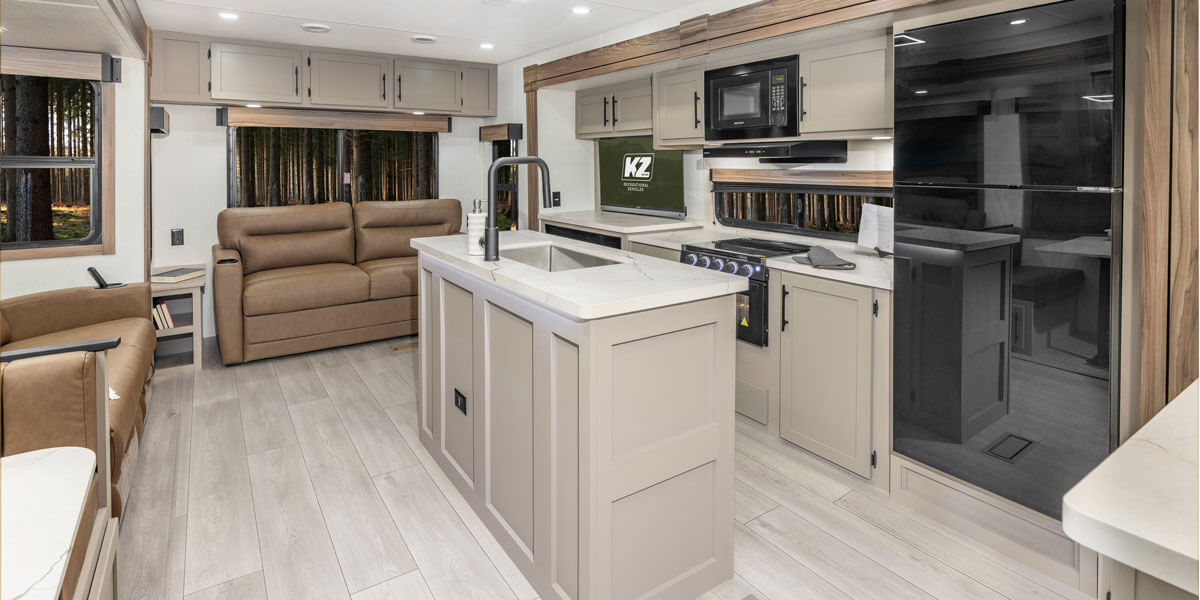 2026 KZ RV Connect C313MK Travel Trailer Kitchen