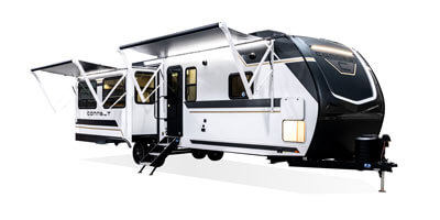2026 KZ RV Connect C313MK Travel Trailer Exterior Awning Camp