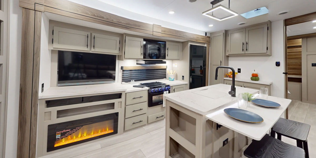2026 KZ RV Connect C293RB Travel Trailer Interior 360