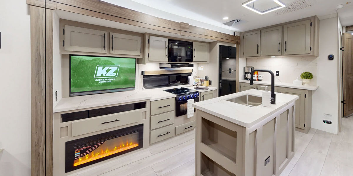 2026 KZ RV Connect C313MK Travel Trailer Interior 360