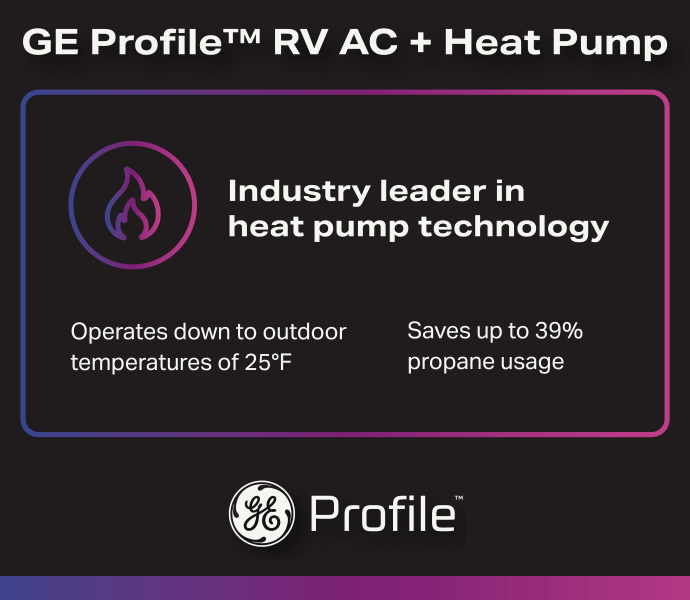 2026 KZ RV Durango Gold Fifth Wheels GE Profile RV AC Plus Heat Pump