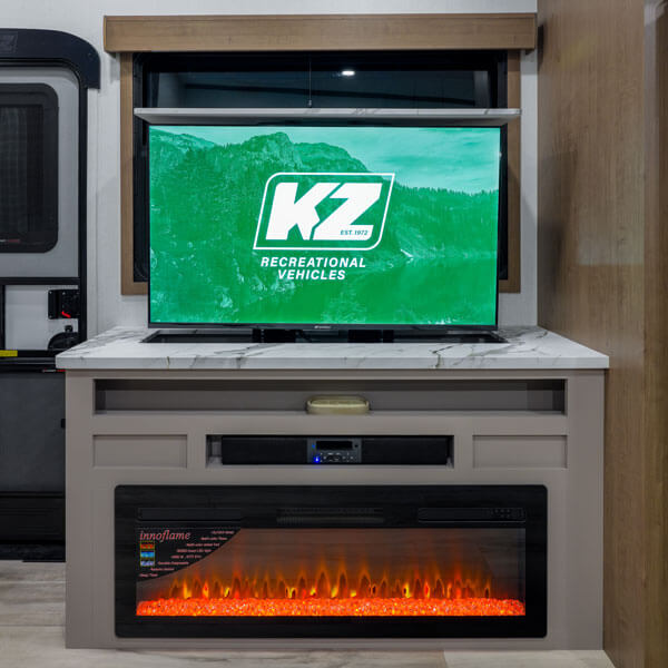 2026 KZ RV Durango HT D240RKD Fifth Wheel Entertainment Center