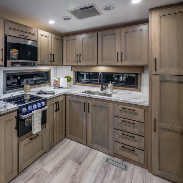2026 KZ RV Durango HT D240RKD Fifth Wheel Kitchen Amenities