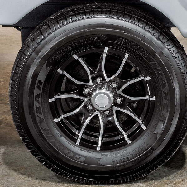 KZ RV Durango HT Fifth Wheel Exterior Aluminum Wheels