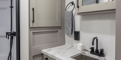 2026 KZ RV Durango HT D240RKD Fifth Wheel Bathroom